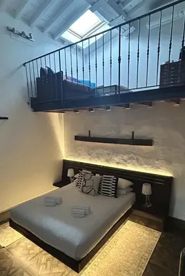 Letto o letti in una camera di Basilica View, City Center, Spectacular Suite