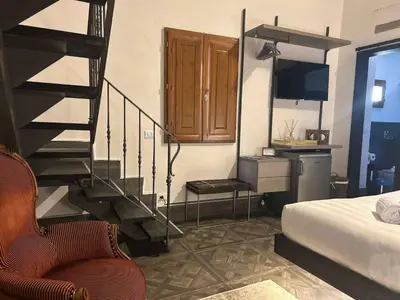 Letto o letti in una camera di Basilica View, City Center, Spectacular Suite