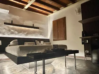 Letto o letti in una camera di Opus Firenze Boutique B&B Tosca Suite -City Center