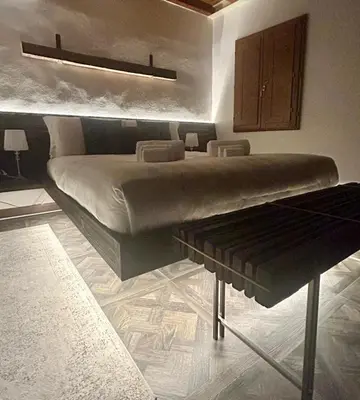 Letto o letti in una camera di Opus Firenze Boutique B&B Tosca Suite -City Center
