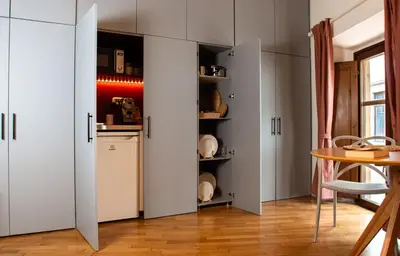 Cucina o angolo cottura di Duomo Sky Loft Ricasoli
