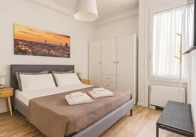 Letto o letti in una camera di Toscana Prime Apartment
