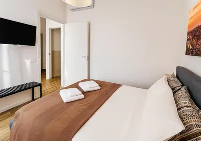 Letto o letti in una camera di Toscana Prime Apartment