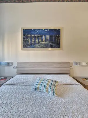 Letto o letti in una camera di Apartment51, 10 minutes from city centre by tram