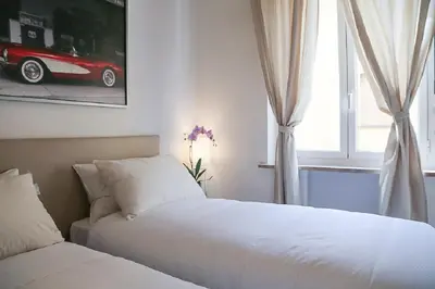 Letto o letti in una camera di Apartments Florence Ponte Vecchio San Jacopo