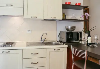 Cucina o angolo cottura di Apartments Florence Ponte Vecchio San Jacopo