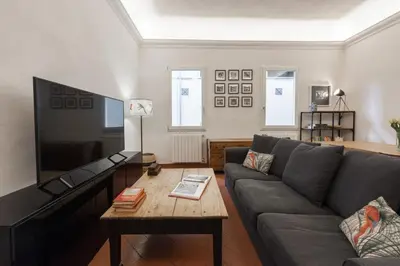 TV o dispositivi per l'intrattenimento presso Apartments Florence - The Pavilion