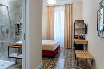 Letto o letti in una camera di Fiume 20 - Residence