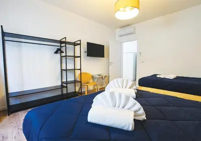 Letto o letti in una camera di Casa di Claudio-Near City Center