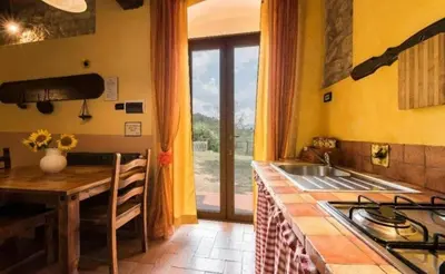 Cucina o angolo cottura di Wine Experience - Villa Aurora