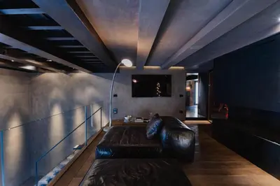 Area soggiorno di Strozzi Luxury View, RE Apartments Collection