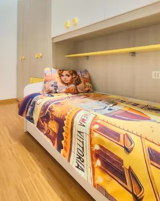 Letto o letti in una camera di Casa di Lollo