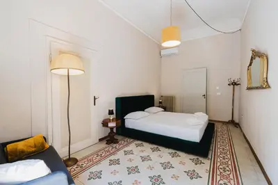 Letto o letti in una camera di Residenza la Scala