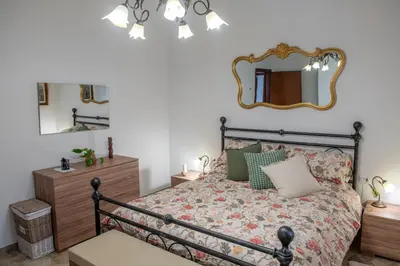 Letto o letti in una camera di Da Luigi Pio