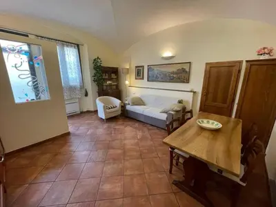 Area soggiorno di Confort e stile a San Frediano