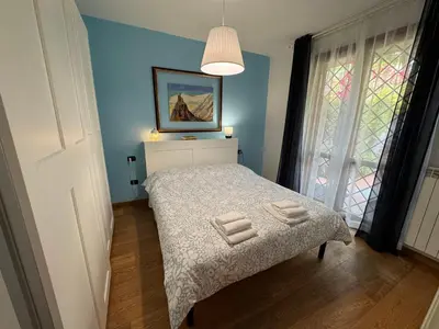 Letto o letti in una camera di Oasi di relax tra Firenze e colline del Chianti