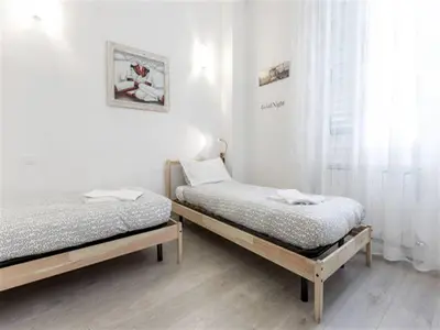 Letto o letti in una camera di Meri Apartment