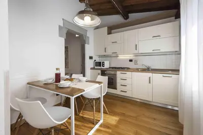 Cucina o angolo cottura di Loft al Conventino by MMega