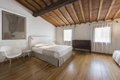 Letto o letti in una camera di Loft al Conventino by MMega
