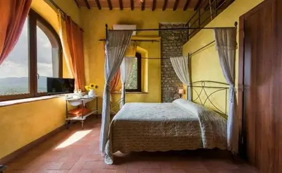 Letto o letti in una camera di Wine Experience - Villa Vener