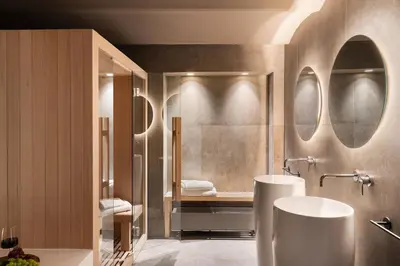Bagno di Arts & Crafts Luxury Suites