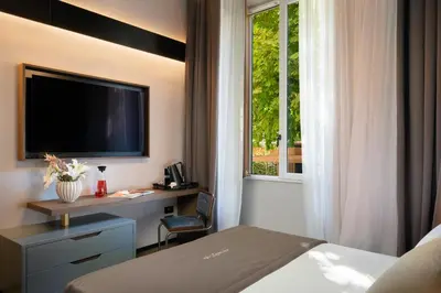 TV o dispositivi per l'intrattenimento presso Arts & Crafts Luxury Suites