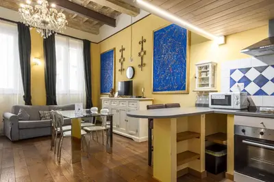 Cucina o angolo cottura di UNYCA - Florence Central Loft