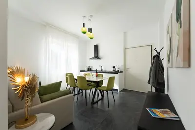 Area soggiorno di Rinascimento Apartments