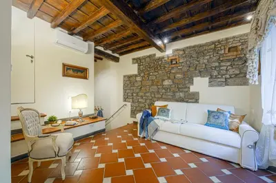 Area soggiorno di Oriuolo - Flo Apartments
