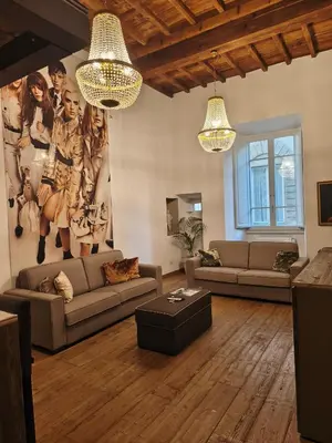 Area soggiorno di Signoria private suite