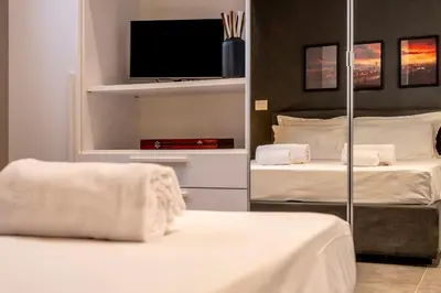 Letto o letti in una camera di Fortezza Central Design Loft