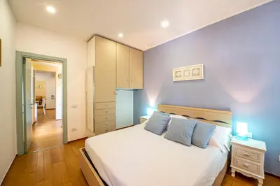 Letto o letti in una camera di San Frediano luxury Suite