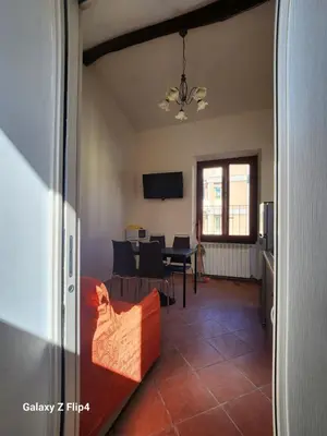 TV o dispositivi per l'intrattenimento presso nice flat 1000 mt from city center and parking nearby - Dimora Leopolda