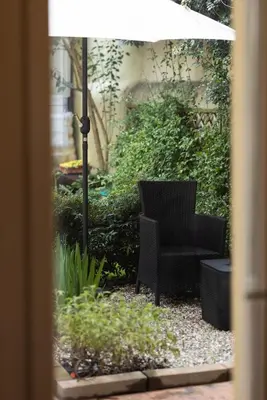 Giardino di Relax&Discover Florence! Cozy apt in Cure district