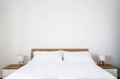 Letto o letti in una camera di NEW 2BDR - Attico Panoramico con Posto Auto