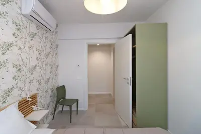 Area soggiorno di Benedetta suite in florence
