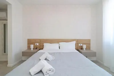Letto o letti in una camera di Benedetta suite in florence