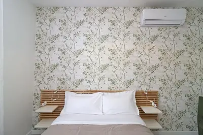 Letto o letti in una camera di Benedetta suite in florence
