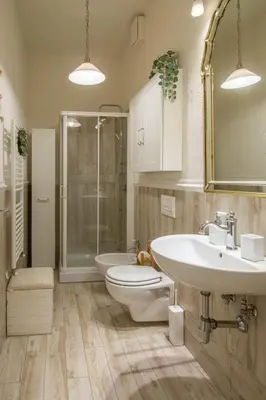 Bagno di Stylish 2 bedroom flat - garden