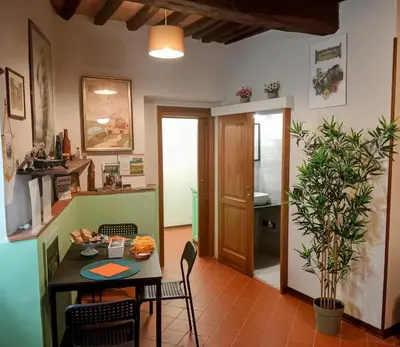 Cucina o angolo cottura di La Porta Rossa