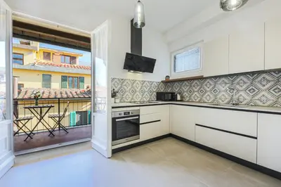 Cucina o angolo cottura di Apartments Florence - Matilda's Dream with balcony