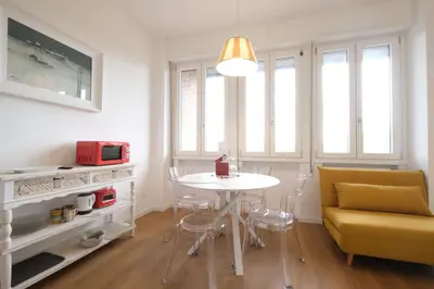 Area soggiorno di Wine Apartments Florence Cabernet