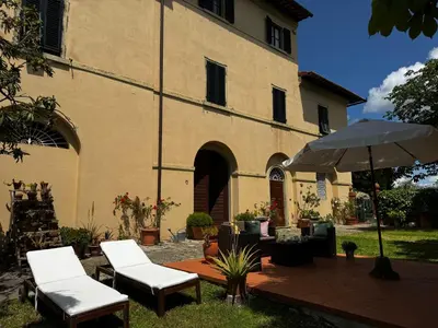 Giardino di Villa Quattro Strade in Chianti