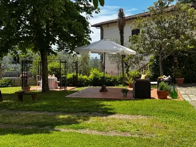 Giardino di Villa Quattro Strade in Chianti