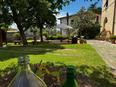 Giardino di Villa Quattro Strade in Chianti
