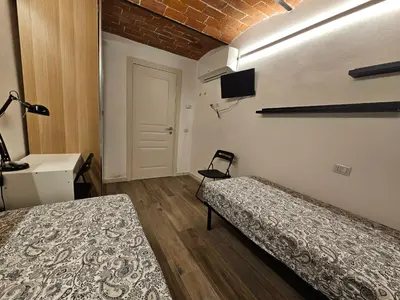 Letto o letti in una camera di Pan