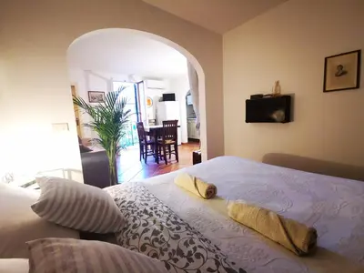 Letto o letti in una camera di Apartment Flore
