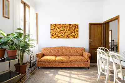 Area soggiorno di Florence Homestay