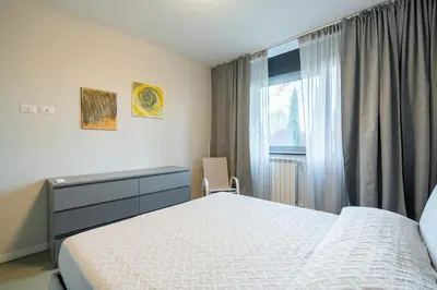 Letto o letti in una camera di 18 Minuti da Firenze - Luxury Apt