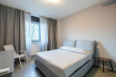 Letto o letti in una camera di 18 Minuti da Firenze - Luxury Apt